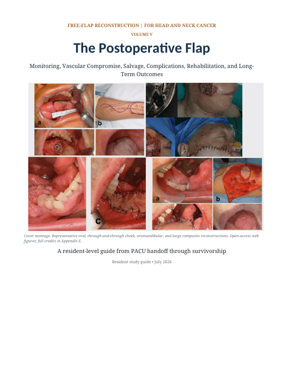 First page of Free-Flap Reconstruction, Volume V: The Postoperative Flap