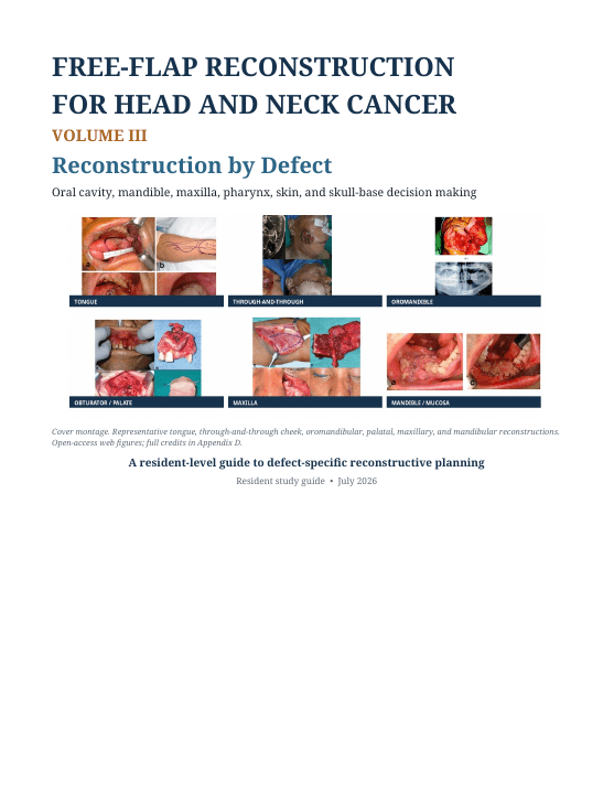 First page of Free-Flap Reconstruction, Volume III: Reconstruction by Defect
